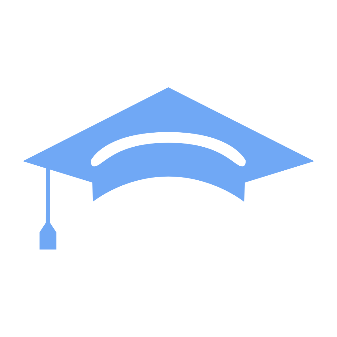 icon of a graduation hat